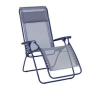 Fauteuil Relax Transat Jardin - Chaise Longue Zéro Gravité - Rclip - Batyline® Iso - Bleu Indigo - Lafuma Mobilier