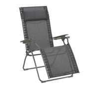Fauteuil pliant Lafuma Mobilier Evolution Batyline Duo gris foncé chiné