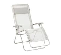 Lafuma MOBILIER - Fauteuil Relax Transat Jardin - Chaise Longue Zéro Gravité - Rclip - Batyline® Iso - Beige Seigle - Fabriqué en France - LFM5169_9948 - Garantie 5 Ans - L.88 > 163xl.67xH.81 > 114cm