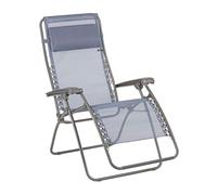 Lafuma MOBILIER - Fauteuil Relax Transat Jardin - Chaise Longue Zéro Gravité - Rsxa - Batyline® Iso - Bleu Ocean - Fabriqué en France - LFM2060_9870 - Garantie 5 Ans - L.87xl.67xH.115cm