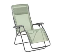 Lafuma MOBILIER - Fauteuil Relax Transat Jardin - Chaise Longue Zéro Gravité - Rsxa Clip - Batyline® Iso - Vert Moss - Fabriqué en France - LFM2055_8557 - Garantie 5 Ans - L.87xl.67xH.115cm