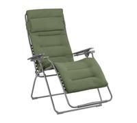 Lafuma MOBILIER - Fauteuil Relax Transat Jardin - Chaise Longue Zéro Gravité - XL - Futura XL - Becomfort® - Vert Olive - Fabriqué en France - LFM3131_9548 - Garantie 5 Ans - L.97xl.76xH.123cm