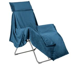 Lafuma Mobilier - Flocon Throw Relax - Couverture - 172 x 180 cm - fjord / dark blue