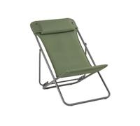 LAFUMA MOBILIER-Maxi Transat BeComfort tube titane olive Lafuma Mobilier - 62 x 83 x 94 cm