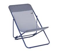Bain de soleil Colorblock Lafuma Polyester et acier Indigo l.62cm x H.125cm