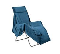 Plaid Lafuma Mobilier Flocon Relax Polar bleu foncé