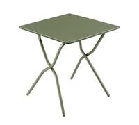 Lafuma MOBILIER - Table De Jardin Pliante - Balcony - Acier - Vert Moss - Fabriqué en France - LFM5168_9874 - Garantie 5 Ans - L.70xl.64xH.72cm