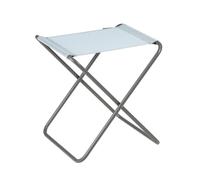 Lafuma MOBILIER - Tabouret Camping et Plage - Pliant Ultra-Compact - Ph II - Batyline® Iso - Bleu Ciel - Fabriqué en France - LFM5159_9711 - Garantie 5 Ans - L.45xl.42xH.46cm