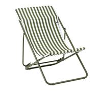 Lafuma Chaise Longue Maxi Transat Rayures Moss