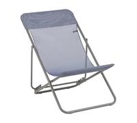 Transat Jardin Pliant Multi-positions - Largeur 58cm - Maxi Transat - Batyline® Iso - Bleu Ocean - Lafuma Mobilier