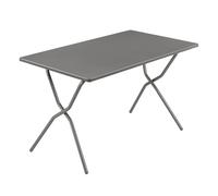 Lafuma Balcony II table Titane (gris). 70x120 cm