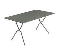 Lafuma Table de jardin pliante 140x70xh72 cm Balcony (Gris Titane)