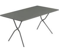 Lafuma Table de Jardin Pliante BALCONY 140 x 80 cm - Titane