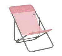 Chaise longue LAFUMA Maxi Transat Batyline Iso - Cerisier