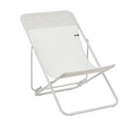 Lafuma Transat jardin pliable Chilienne Multi-positions 58 cm Batyline® Iso Beige seigle