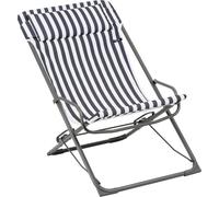 Lafuma Chaise longue Transaswing Multi Rayures Terre