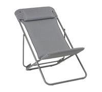 Chaise longue LAFUMA Maxi Transat BeComfort - Gris Silver
