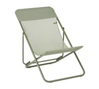 Transat Jardin Pliable - Chilienne Multi-positions - Largeur 58cm - Maxi Transat - Batyline® Iso - Vert Moss - Lafuma Mobilier