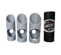 Lag Cut Pro - Outil coupe-tube mousse precision dedie aux angles 45 degres et raccords T, ajustable diametres 15-28 mm, coupe propre isolants mousse, livre avec lames de rechange