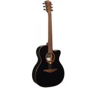 Lâg T118ACE - Guitare folk électroacoustique - Auditorium Cutaway - Black