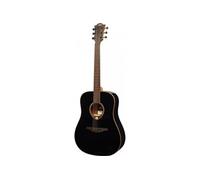 Lâg T118D-BLK - Guitare acoustique Tramontane - Noir brillant
