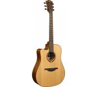 Lâg Tramontane 118 - Guitare électroacoustique - Gaucher - Dreadnought Cutaway - Natural