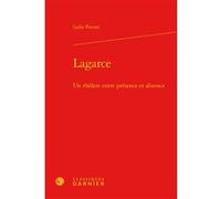 Lagarce Lydie Parisse (Auteur), Pierre Glaudes (Editeur général), Didier Alexandre (Collection dirigée par), Dominique Rabaté (Collection dirigée par)