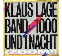 LAGE BAND, Klaus - 1000 Und 1 Nacht (Zoom!) / Mama's Liebling (Das Pendel) (Single 7" Vinyl, 2 tracks, 1984)