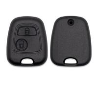 Lage Clé de Rechange avec vis télécommande 2 Boutons pour Citroën C1 C2 C3 C4 C5 Xsara Picasso Saxo Berlingo Toyota Aygo Peugeot 103 106 107 206 207 208 306 307 308 406 407 508 806 1007 Noir