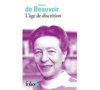 L'âge de discrétion - Simone de Beauvoir - Gallimard - Poche - Roman