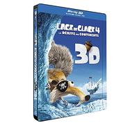 L'age De Glace 4 : La Dérive Des Continents - Combo Blu-Ray 3d + Blu-Ray + Dvd - Édition Boîtier Steelbook®