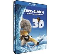 L'Âge de Glace 4 : La dérive des continents – Blu-ray 3D + Blu-ray + DVD – Édition Steelbook