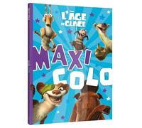 L'ÂGE DE GLACE - Maxi Colo - Collectif - Hachette Disney - broché - Document jeunesse