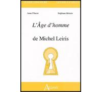 L'âge d'homme de Michel Leiris