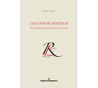 L'âge d'or du péritexte Titres et préfaces dans les romans du XVIIIe siècle - Elisabeth Zawisza - Hermann - broché - Essai