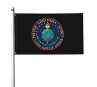 L'Agence De Renseignement De La Défense Américaine Garden Flag Drôle Bannière Durable Drapeau De Jardin Pour Patio Pelouse Intérieure 90X150Cm