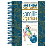 L'agenda 2026 de la famille organisée Maxi format (de sept. 2025 à déc. 2026)