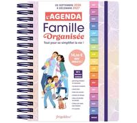 Collectif – L'agenda 2027 de la famille organisée avec onglets ! – sept. 2026 à déc. 2027 – Broché