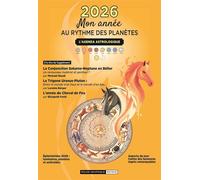 L'Agenda Astrologique 2026 Mon année au rythme des planètes 2026 - Elisabeth Ferté - Rouge Graphique - relié - Agenda