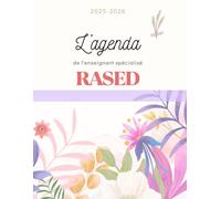 L'AGENDA DE BORD RASED 2025-2026: Enseignants spécialisés, suivi des élèves, réunions, plannings