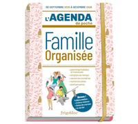 PlayBac Agenda de poche 2026 – Famille organisée – Rose (sept. 2025 à déc. 2026)