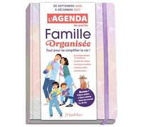 Collectif – L'agenda de poche 2027 de la famille organisée – Rose – Broché (sept.2026–déc.2027)