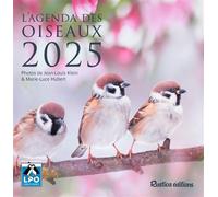 L'agenda des oiseaux 2025 - Marie-Luce Hubert - Rustica - broché - Agenda