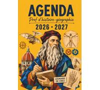 L'Agenda La trousse 5 - Prof d'Histoire - Géographie : Carnet de Bord A4 pour Enseignants: Planning Annuel, Planificateur de Projets Pédagogiques, ... Géographiques et Astuces Pédagogiques