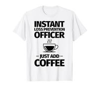 L'Agent de prévention des pertes instantanées ajoute Simplement du café T-Shirt
