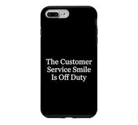L'Agent du Centre d'appels Smile is Off Duty Service Client Coque pour iPhone 7 Plus/8 Plus