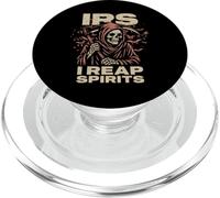 L'Agent spécial Grim Reaper de l'IRS de I Reap Spirits, l'ange de la Mort PopSockets PopGrip pour MagSafe