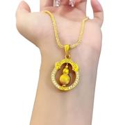 Lagnlnaoy Pendentif amulette Feng Shui Votre clé pour déverrouiller la bonne chance et la santé du son Talisman porte-bonheur Charms Culture Santé Feng Shui Décoration chinoise Zen Récupération