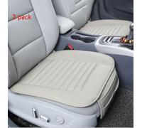 LAGNY Coussin Siège Voiture pour Audi Q2 Q3 Q3-Sportback Q4 Q4-Sportback Q5 Q5-Sportback Q7 Q8, Mousse Mémoire Confortable Antidérapant Tapis Couverture Siège Auto,C Elegant Gray-2 Pack