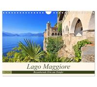 Lago Maggiore - Bezaubernde Orte am Ostufer (Wandkalender 2026 DIN A4 quer), CALVENDO Monatskalender: Entdeckungen am lombardischen Ufer des Sees